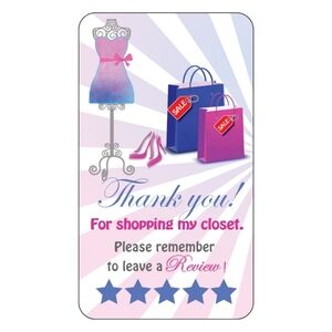 50 Thank you cards